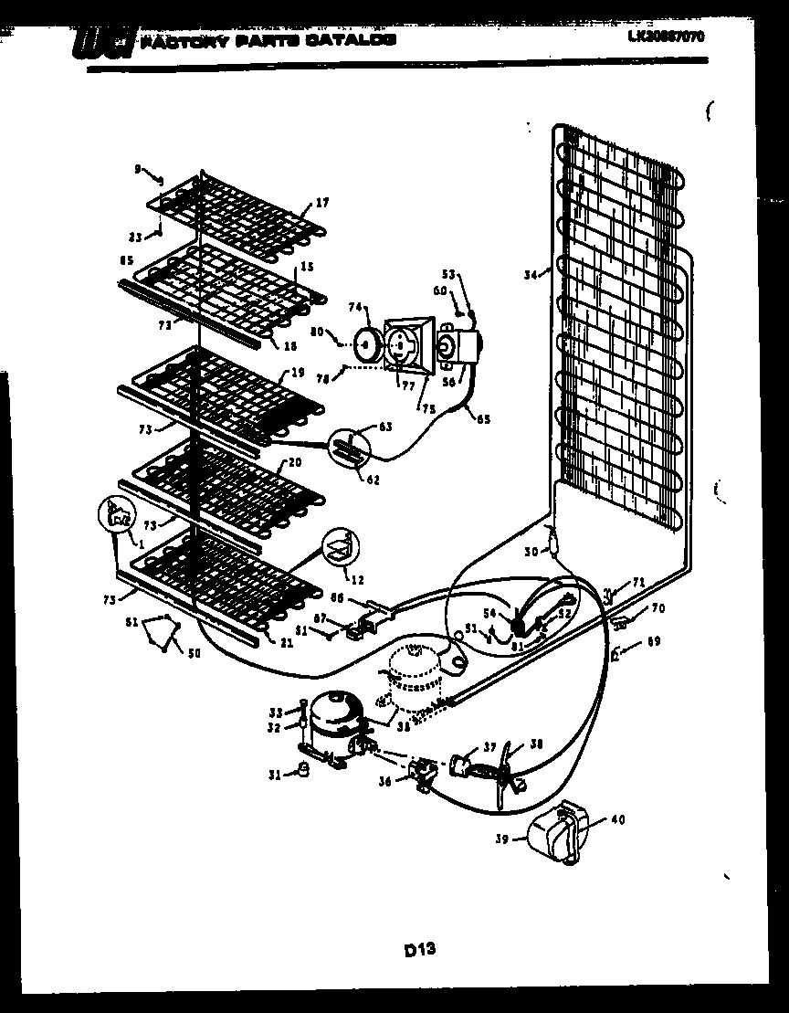 System and electrical parts