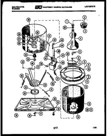 Tub detail