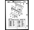 Kelvinator AW700C1D console and controls diagram