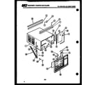 Kelvinator MH525C2S5 cabinet parts diagram
