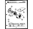 Kelvinator MH525C2S5 air handling parts diagram