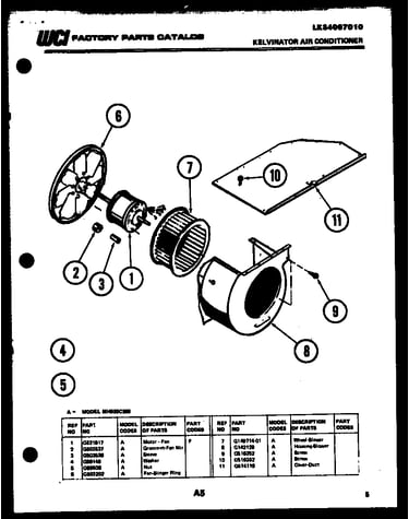 Air handling parts