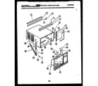 Kelvinator M528D2SA cabinet parts diagram