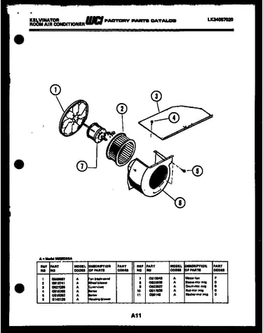 Air handling parts
