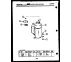 Kelvinator M528D2SA compressor diagram