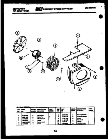 Air handling parts