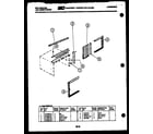 Kelvinator S208D1QA cabinet parts diagram