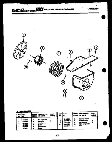 Air handling parts