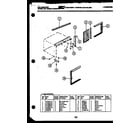 Kelvinator M316C2QB cabinet parts diagram