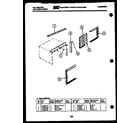 Kelvinator SH206D1QA cabinet parts diagram
