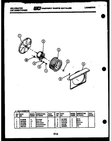 Air handling parts