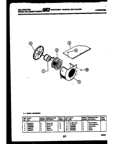 Air handling parts
