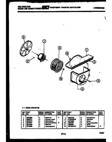 Air handling parts