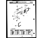 Kelvinator MH312C1QB cabinet parts diagram