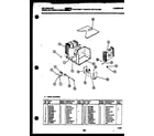 Kelvinator SH418D2SA unit parts diagram