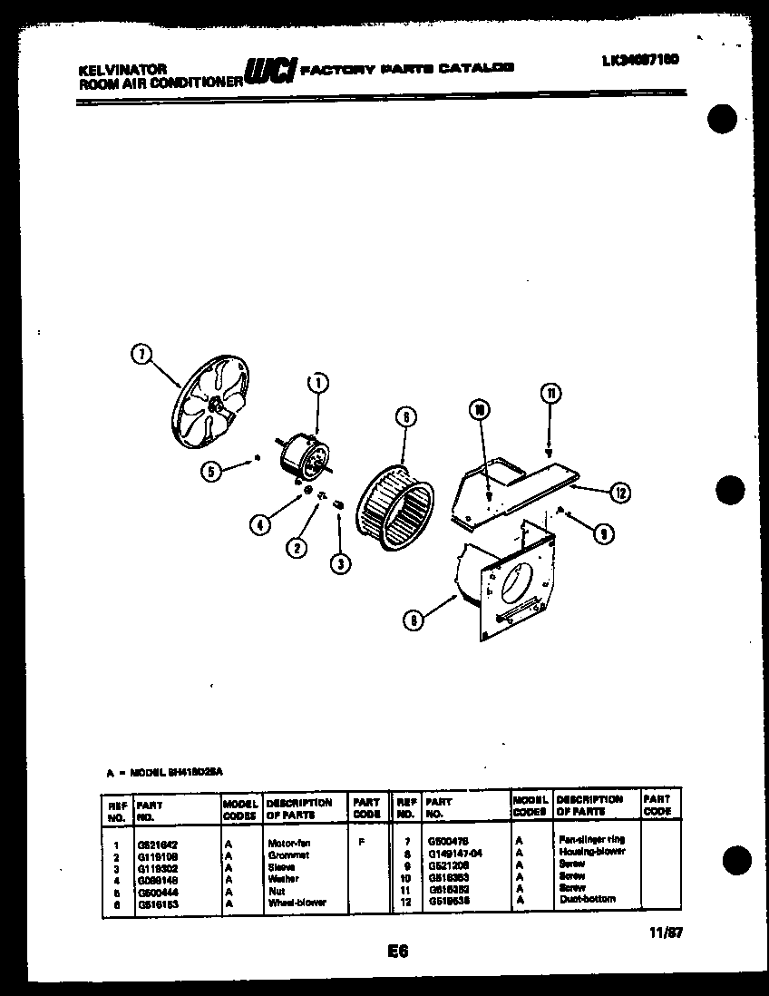 Air handling parts