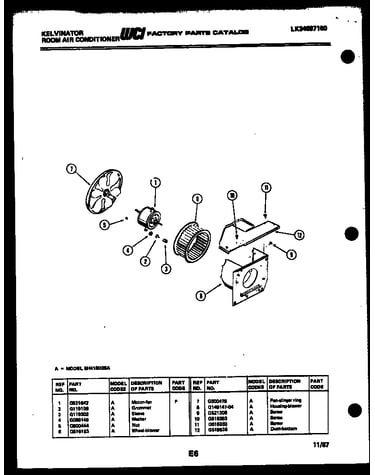 Air handling parts