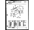 Kelvinator S418C2SB cabinet parts diagram