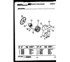 Kelvinator S418C2SB air handling parts diagram