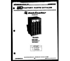 Kelvinator DHC230B2 front cover diagram