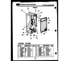 Kelvinator DHD130B1 cabinet diagram
