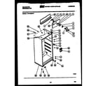 Kelvinator TPK140EN1F cabinet parts diagram