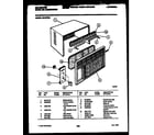 Kelvinator M418F2SA cabinet parts diagram
