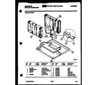 Kelvinator M418F2SA unit parts diagram
