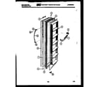 Kelvinator FMK220EN2V freezer door parts diagram