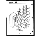 Kelvinator FMK220EN2W shelf parts diagram