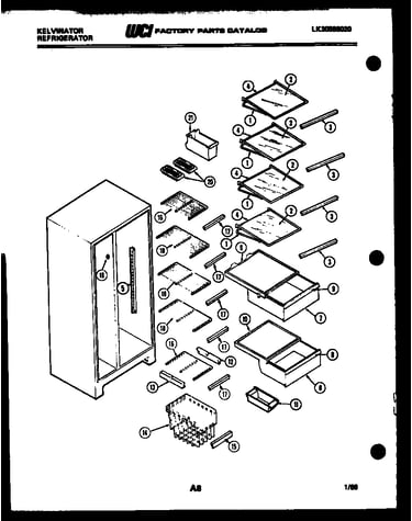 Shelf parts