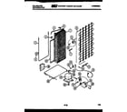Kelvinator FMK220EN0W system and automatic defrost parts diagram