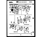 Kelvinator FMW220EN1W refrigerator control assembly, damper control assembly and f diagram
