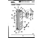 Kelvinator FMW220EN2D freezer door parts diagram