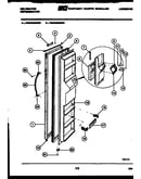 Freezer door parts