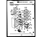Kelvinator FMW220EN2T shelves and supports diagram