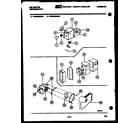Kelvinator FMW220EN3V refrigerator control assembly, damper control assembly and f diagram