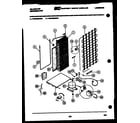 Kelvinator FMW220EN3W system and automatic defrost parts diagram
