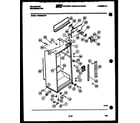 Kelvinator TSI206EN0W cabinet parts diagram