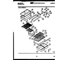 Kelvinator TSI206EN0W shelves and supports diagram