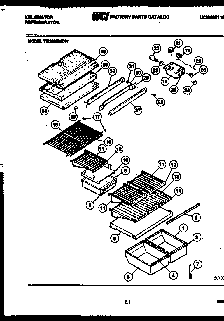 Shelves and supports