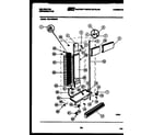 Kelvinator FSK190EN2D cabinet parts diagram