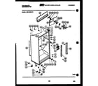 Kelvinator TMK160EN1W cabinet parts diagram