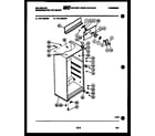 Kelvinator TPK140EN3W cabinet parts diagram