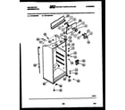 Kelvinator TPK160PN0T cabinet parts diagram