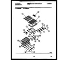 Kelvinator TPK180PN1V shelves and supports diagram