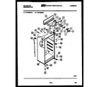 Kelvinator TPK180EN2W cabinet parts diagram