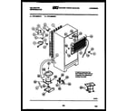 Kelvinator TPK180EN2T system and automatic defrost parts diagram