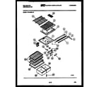 Kelvinator TPK180ZN1V shelves and supports diagram