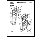 Kelvinator TSI180EN1W door parts diagram